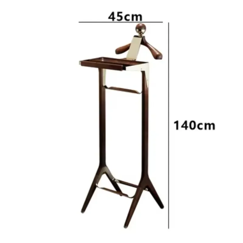 

quality hotel living room floor to floor movable wooden clothes hat rack storage rack