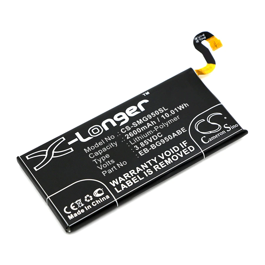 

CS Cameron Sino Kerui New 2600mAh Replacement Battery for Dream 2, Galaxy S8, Galaxy S8 TD-LTE, Galaxy S8+, Galaxy S8+ T