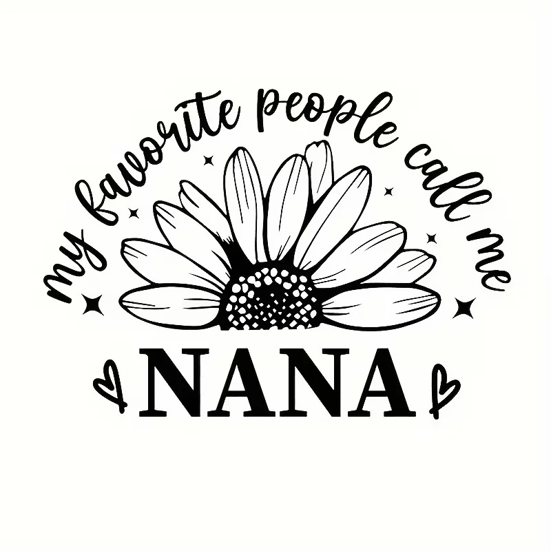 Nana Sunflower / Car Sticker / Suitable for Laptops, Trucks, and Walls