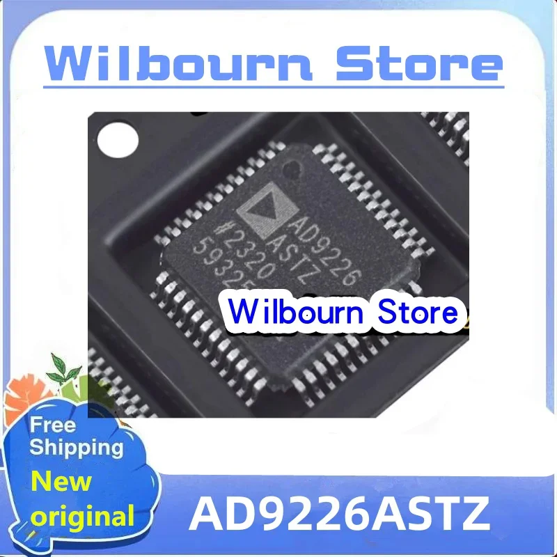 free shipping  2PCS~20PCS/LOT AD9226ASTZ AD9226 QFP48 100% New original stock