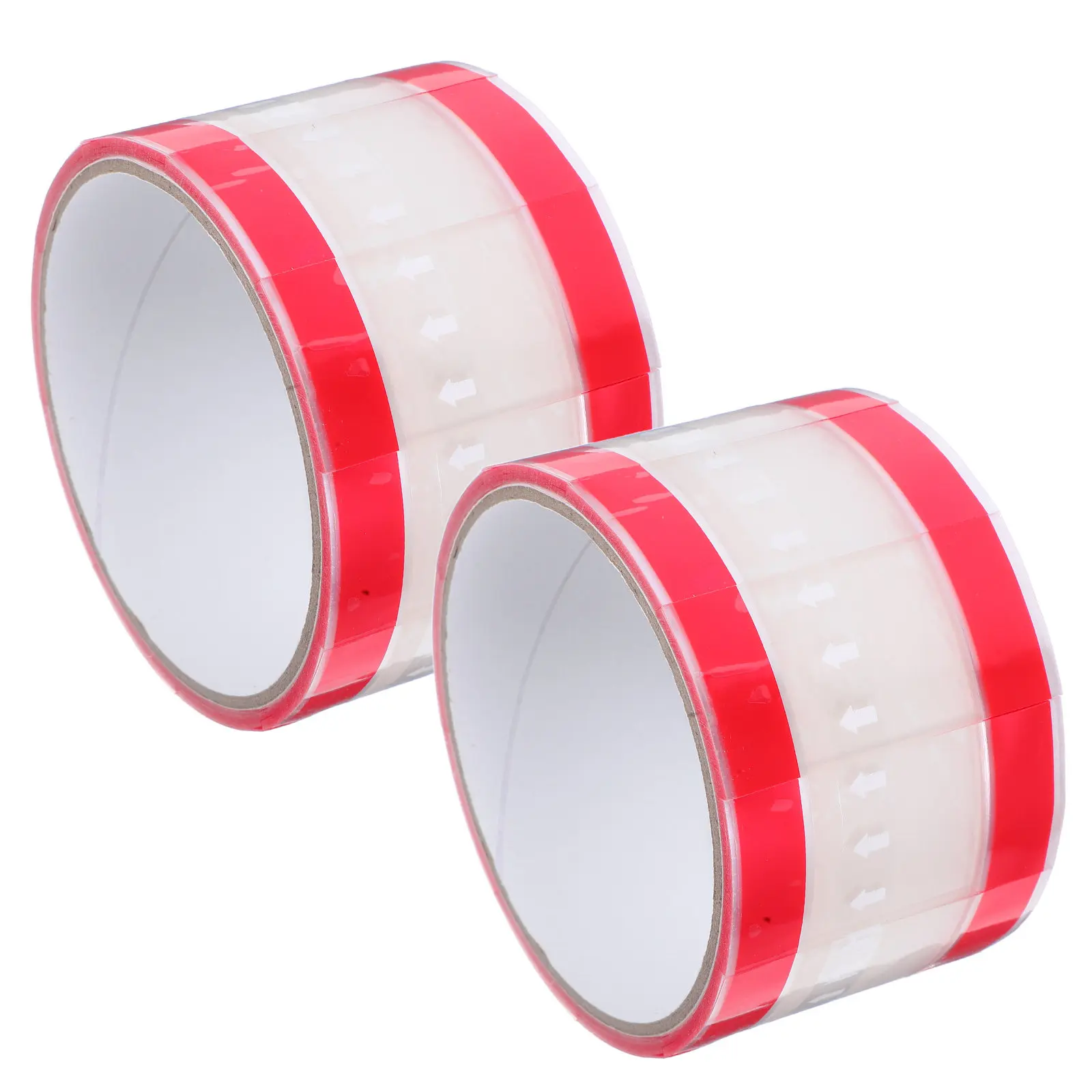 

2 Rolls Sealing Sticker Clear Milk Cup Adhesive Seal Sticker Beverage Drinking Cup Leak-Proof Seal Label Tamper Evident