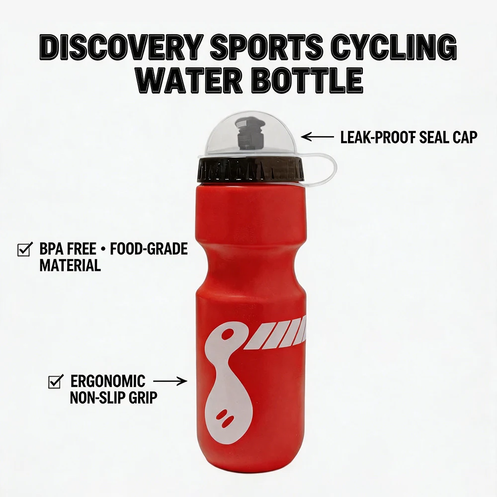 750ml Bicycle Drinking Water Bottle Plastic Portable Sports Gym Cycling Camping Hiking Kettle Outdoor MTB Road Bike Accessories