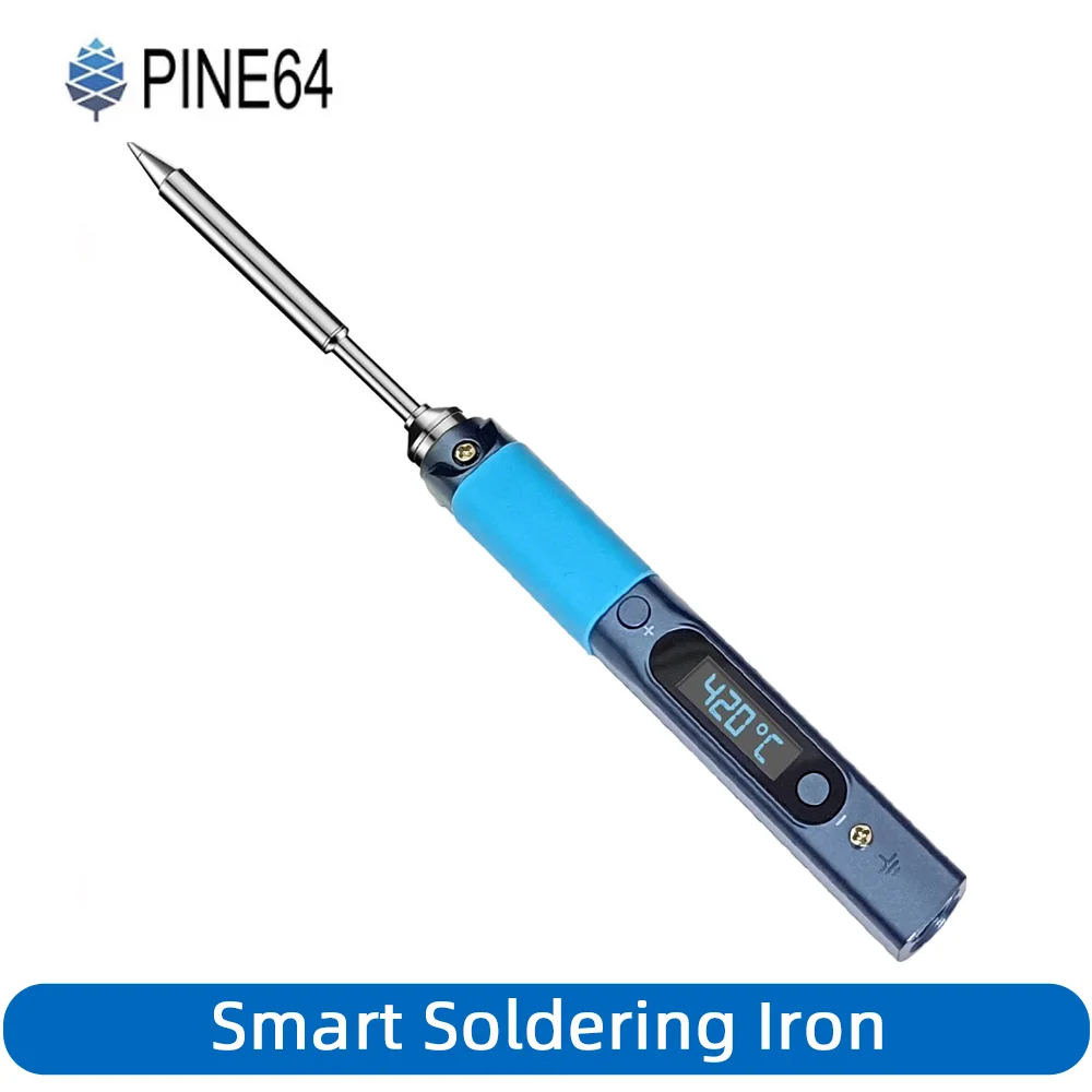 Pine64 Pinecil V1 CN Smart Soldering Iron Portable Welding Tools Type-C DC5525 Adjustable Temperature Digital Solder tools TS-B2