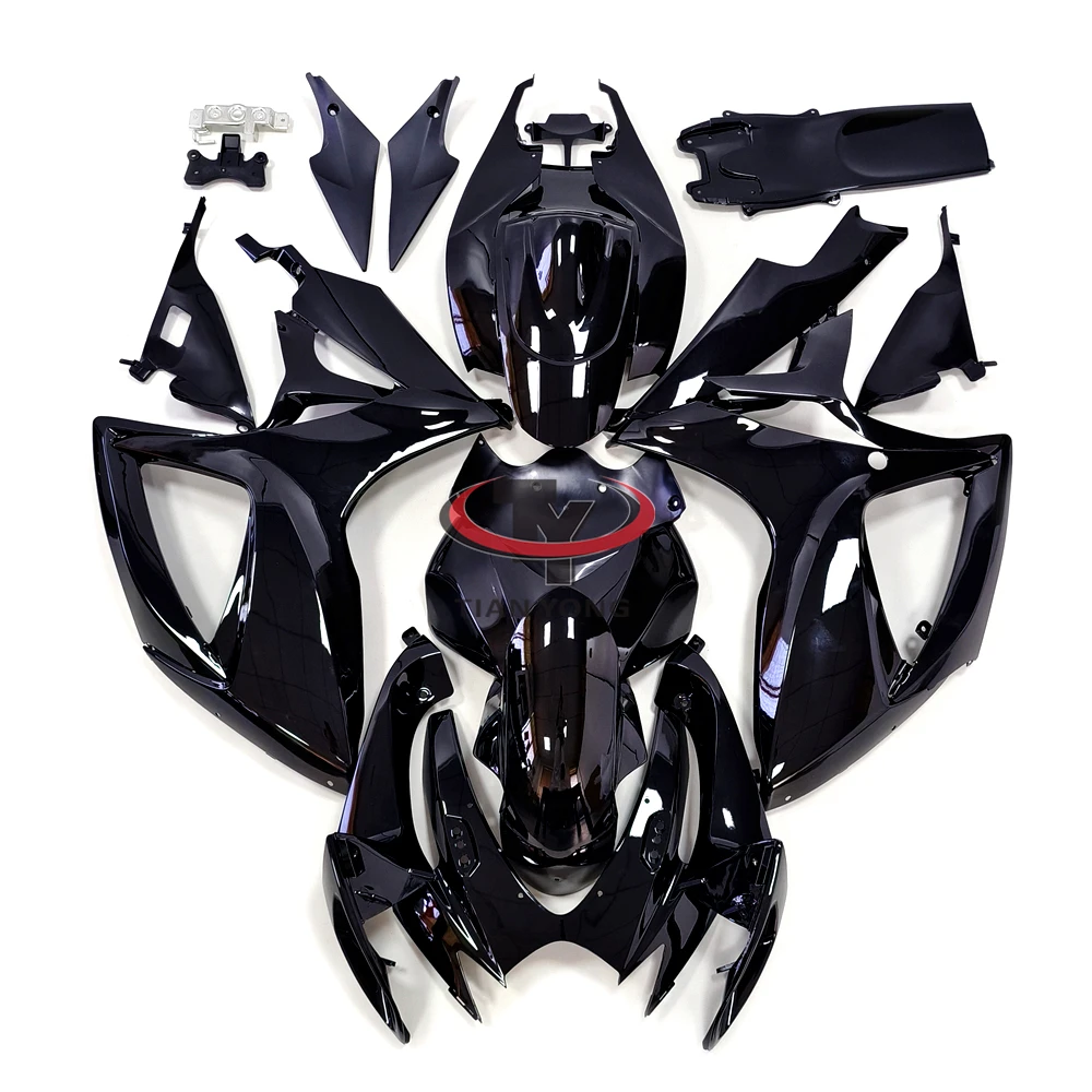 Motorcycle Bodywork Cowling For Suzuki GSXR600 GSXR750 GSXR 600 750 GSX R K6 2006-2007 Full Fairing Kit Bright black