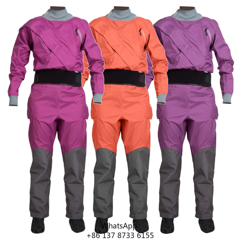 

LKVER Whitewater Drysuit Women 3.0 Ply Kayak Drysuits Waterproof Water Sportswear Rescue Quick Dry Sailing Kayaking Dry Suit