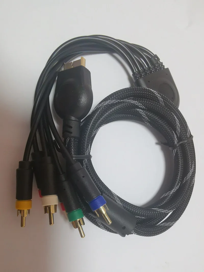 Câble composant de 1.8M pour Playstion 3 pour PS3 6RCA, câble Audio-vidéo AV, accessoires de jeu