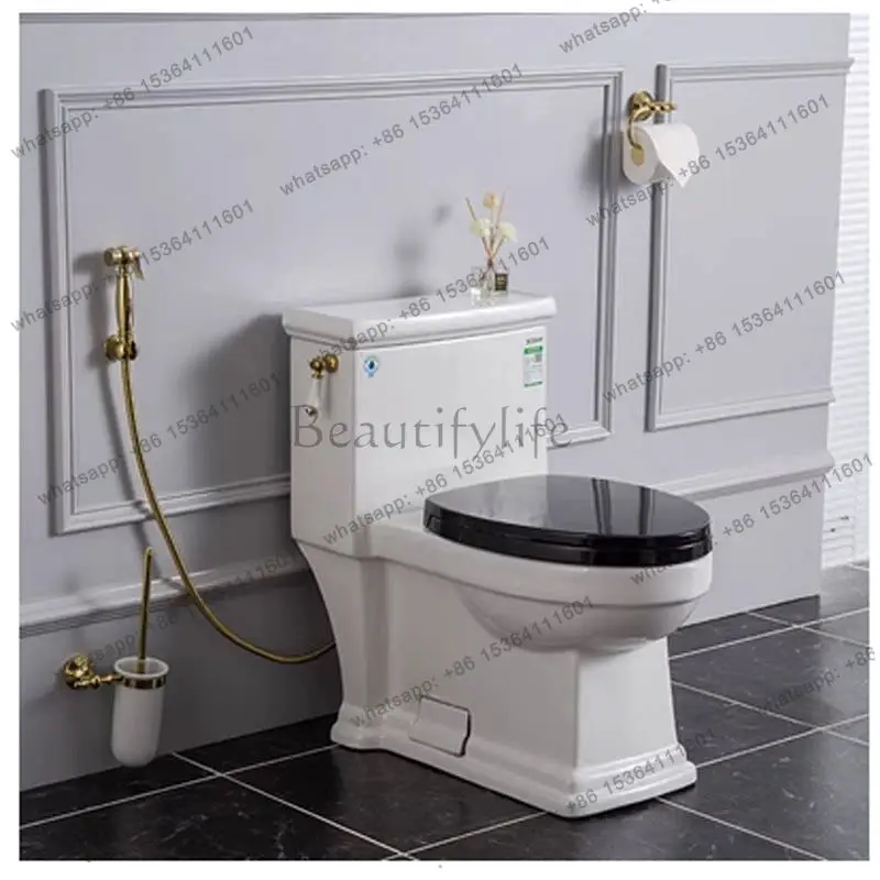 French retro ceramic toilet flush creative toilet