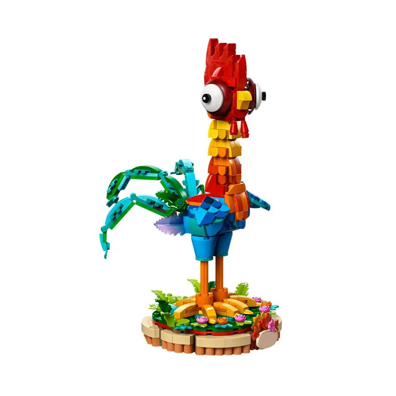 566PCS MOC Heihei Chick Creative Building Blocks ของเล่นเพื่อการศึกษาเด็กของขวัญเครื่องประดับ Collection Series