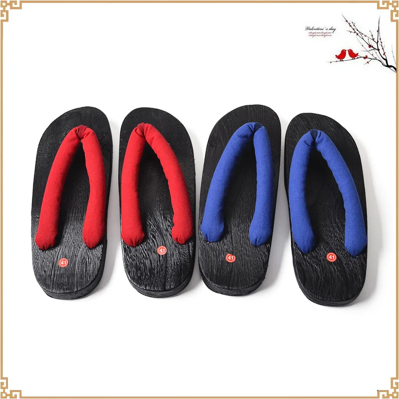 

Деревянная обувь, тапочки для косплея, сабо, унисекс, повседневные сабо на плоской подошве, шлепанцы с аниме-играми