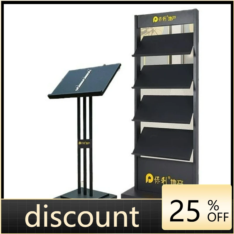 

LTT recipe poster information display stand Floor-to-ceiling billboard display stand