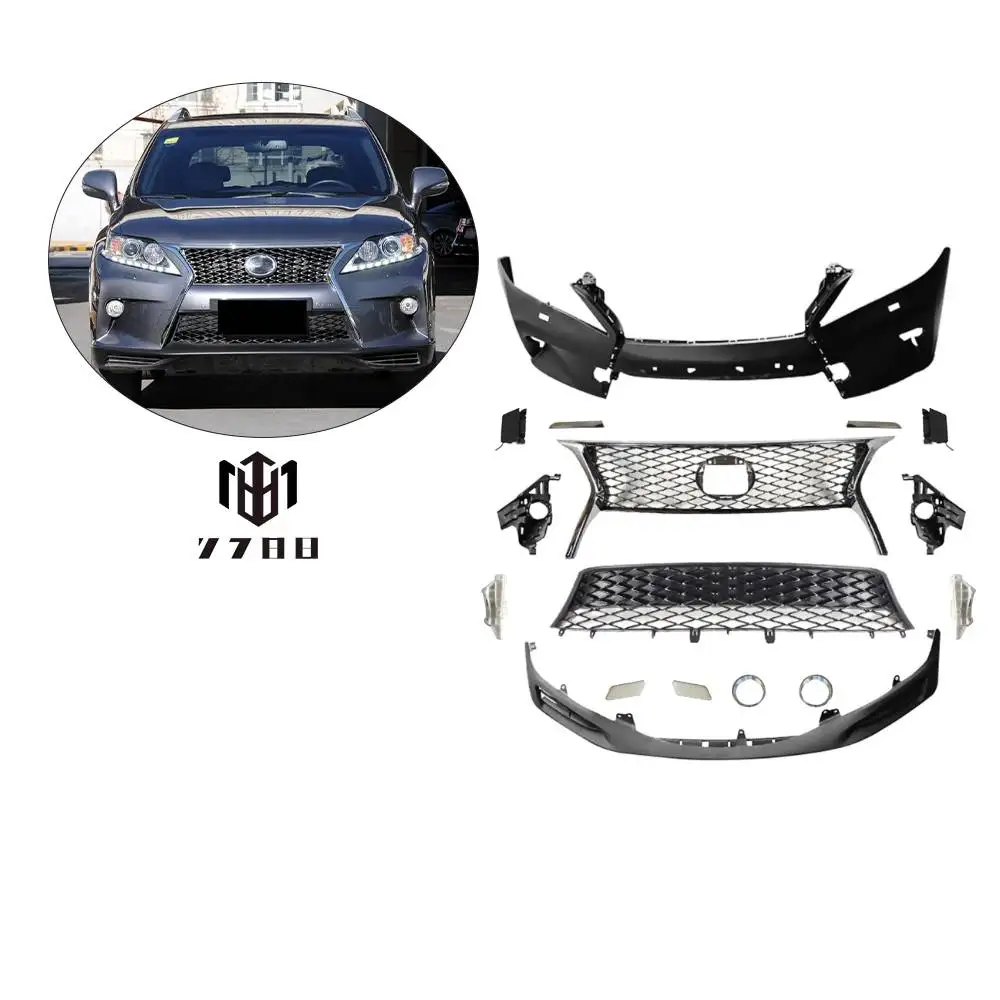 

High Quality Front Bumper Body Kit for lexus RX RX270 RX350 RX450 2013-2015 F-sport Front Bumper Bodykit F-sport Grille