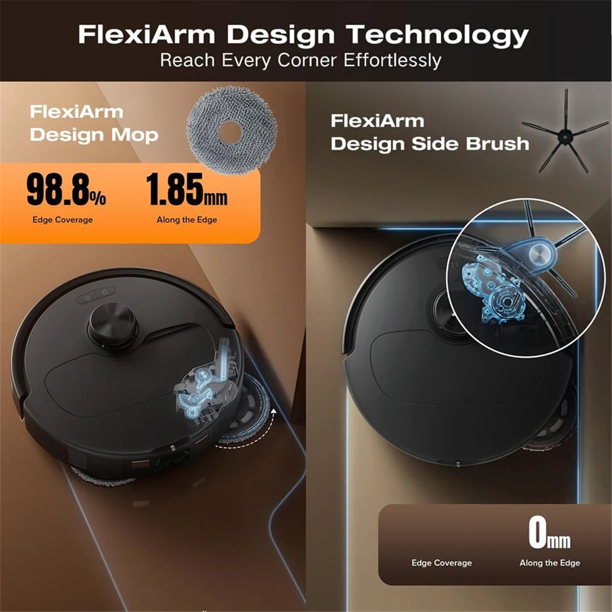 

CLIM-для робота-пылесоса Qrevo Master, основная боковая щетка, HEPA-фильтры, тканевые мешки для пыли, запасные части