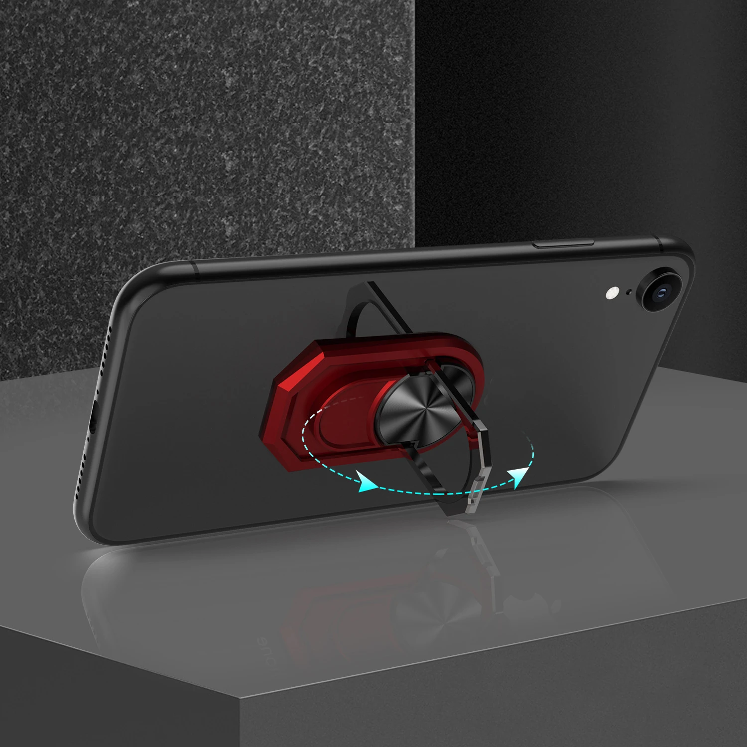 Luxury Shockproof Ring Holder For HTC One M7 Case Soft Silicone TPU Protective Holder Cover For HTC One image 5