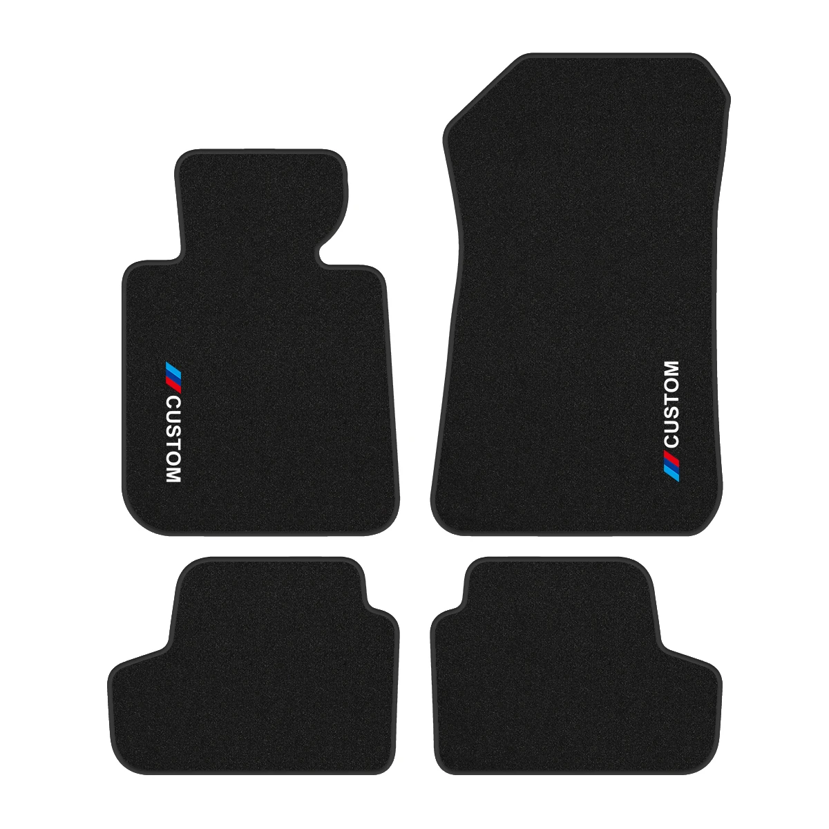 For BMW 3 Series V (E93) 2005-2013 luxury Carpet Velour Car Mats 4-Piece Floor Mats with