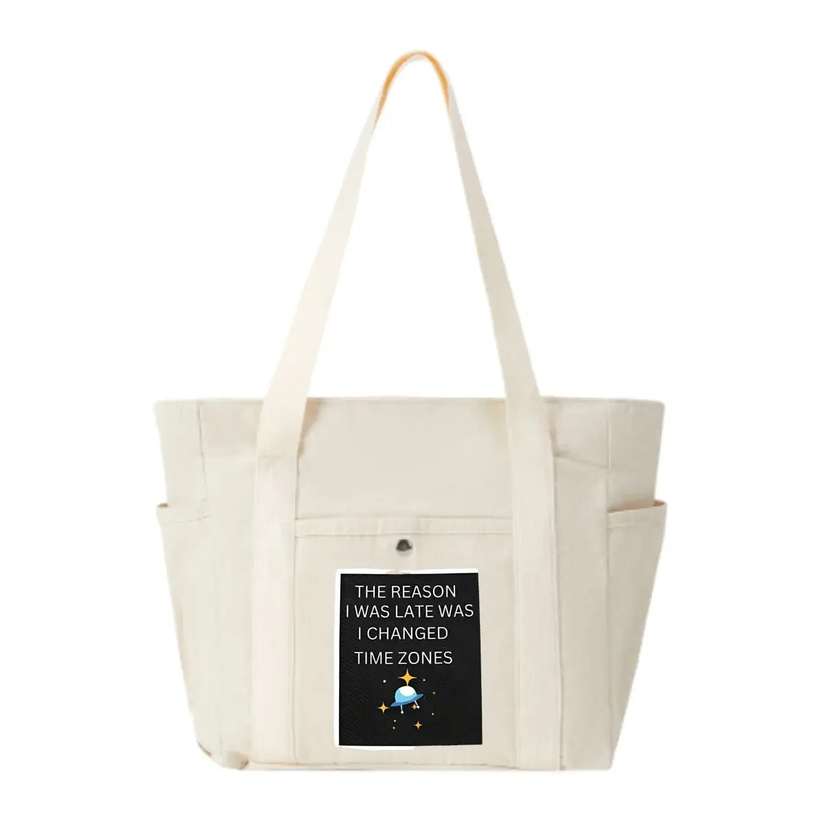 

РЕЗОН, Я ЛОСЬЮ, художественная повседневная сумка через плечо для поездок на работу, модная сумка-тоут с несколькими карманами