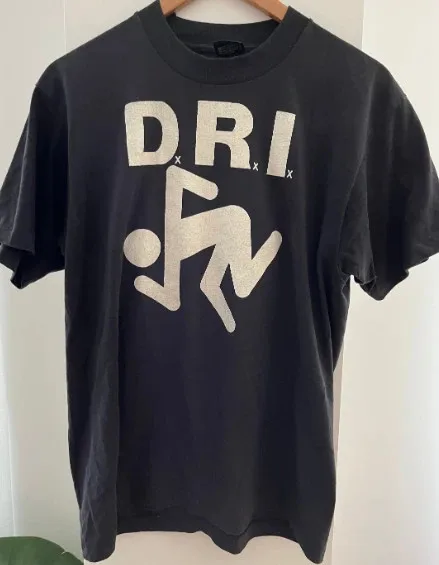D.R.I. Logo Dirty Rotten Imbeciles rock band T Shirt Full Size S-5XL