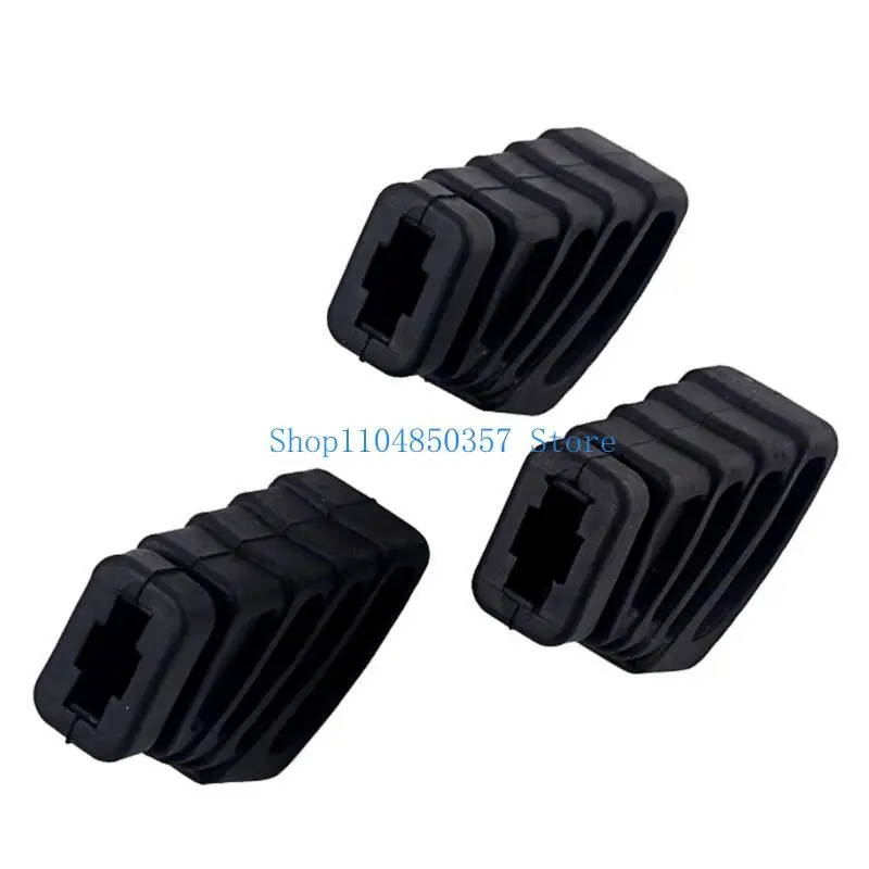 652F 3Pcs/lot Drum Stand Protector Rubber Drum Rack Foot Pads Creative Chair Foot Set