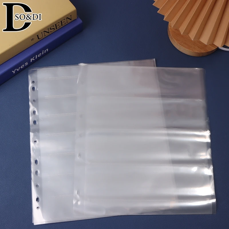 

10 PCS 135/120 Negatives Film Storage Pages Acid-free Bags Black&White Color Film Slide Preservers Pages Acid-free Film Bags