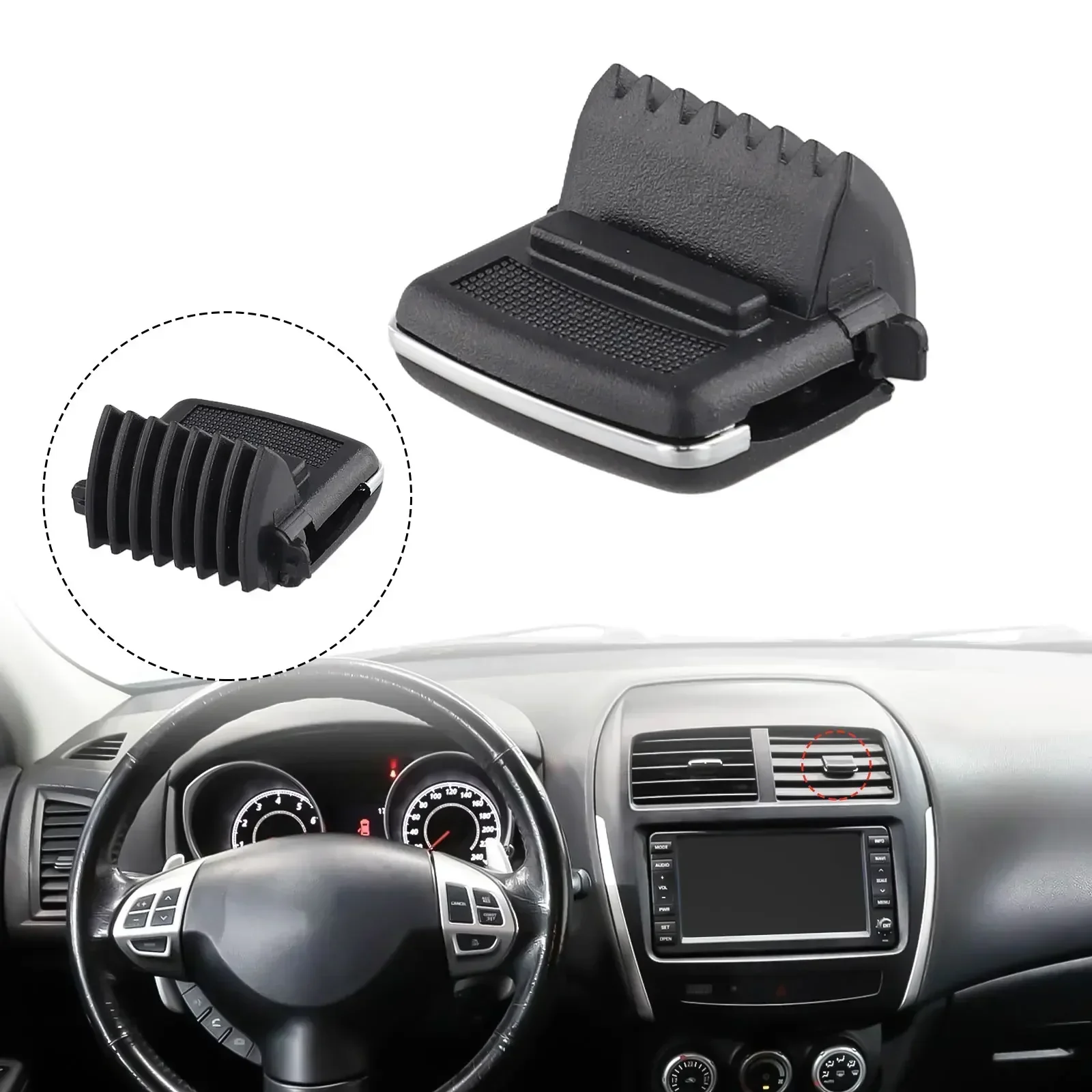

1pcs car A/C Air Vent Paddle Clip Center Contral A/C Air Vent Paddle Clip For Outlander Sport 2013-2018 Automotive accessories