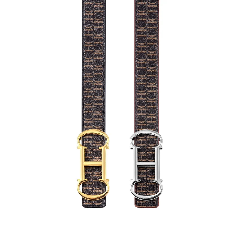 A Double-sided Belt That Can Be Packaged In A 100/115cm Gift Box And Is Made Of Pu Material, Suitable For Women Or Men