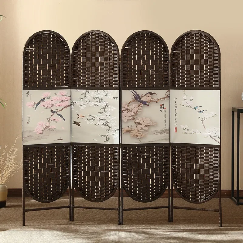 Modern Folding Screen Mobile Office Partition Simple Home Living Room Hotel Wholesale