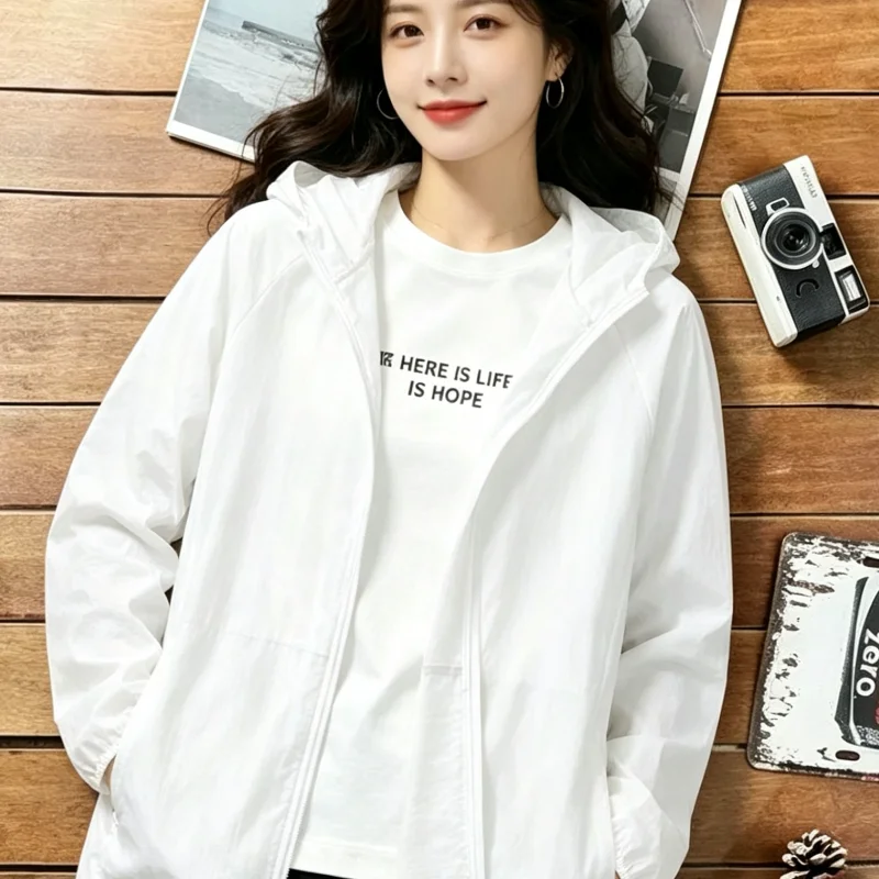 Summer New Quick-drying Breathable Sun-protective Clothing for Men and Women Light Jacket Camping Outdoor Sun-protective Clothin