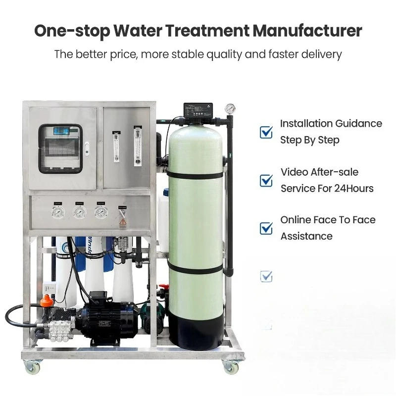 Marine-Grade 220V Seawater Desalination Equipment Automated RO Systems with Pump Core for Boat & Offshore Use