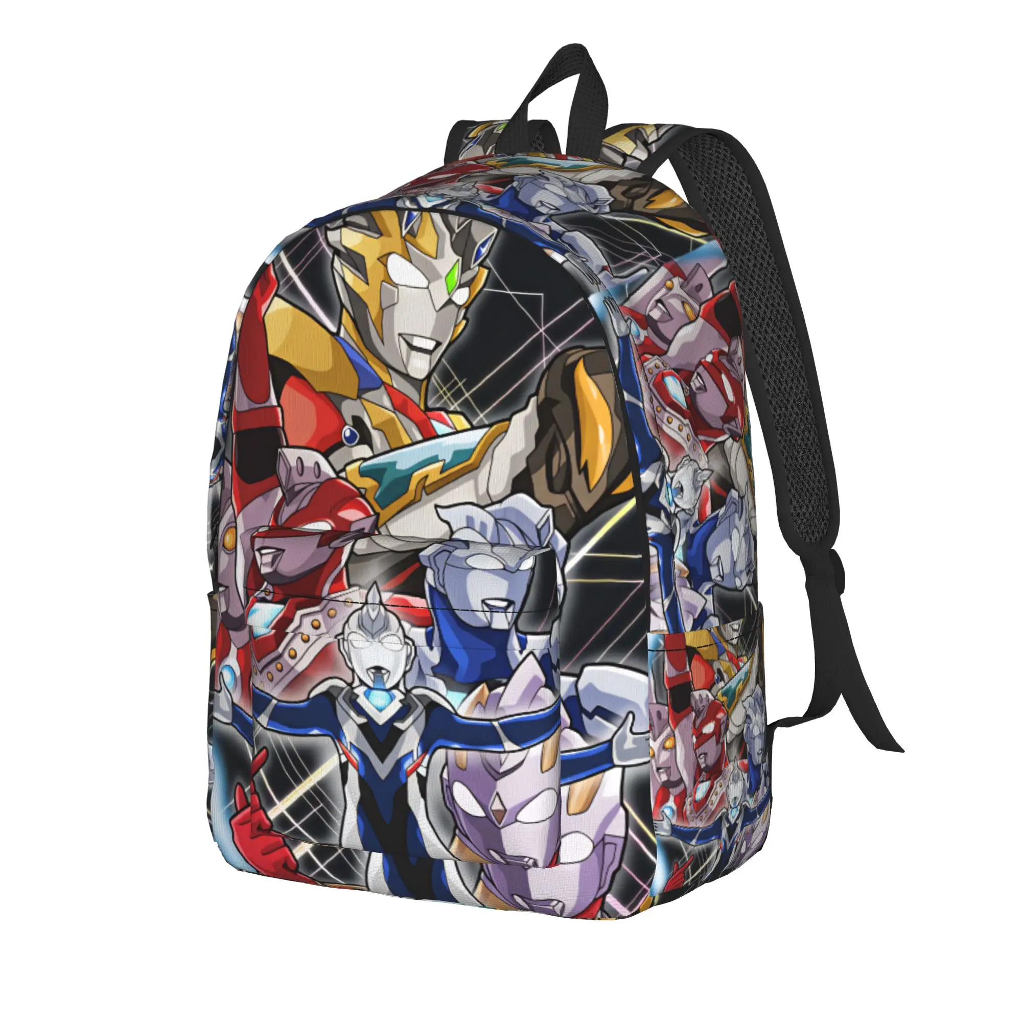 Ultramans Backpack  Elegant Backpacks Boy Travel Large High School Bags Custom Rucksack