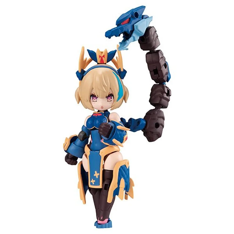 Megahouse-N-202D del ejército de escritorio Original para niños, tigre blanco, dragón verde, MS, figura de acción de Anime, juguetes de montaje, regalos