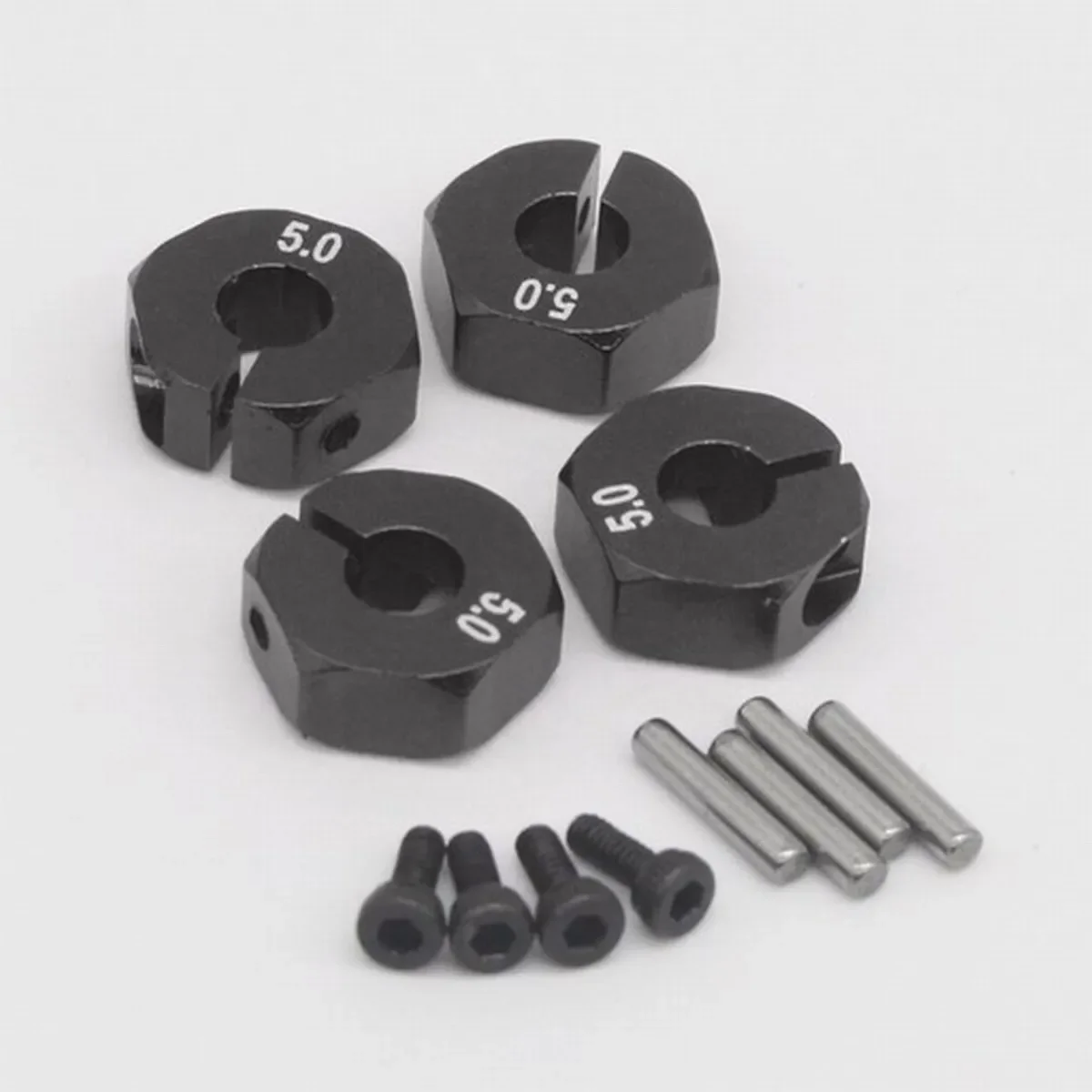 

Red Blue RC HSP 1/10th Upgrade Parts Aluminum 5.0 Wheel Hex Drive With Pins & Screws