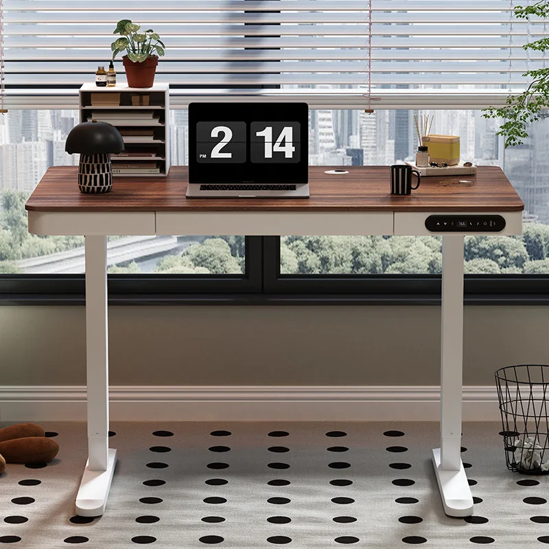 AOLIVIYA Gaming Table PC Computer Desk Office Study Mesa Electric Lifting Legs Operating Learning Home Workbench Desktop