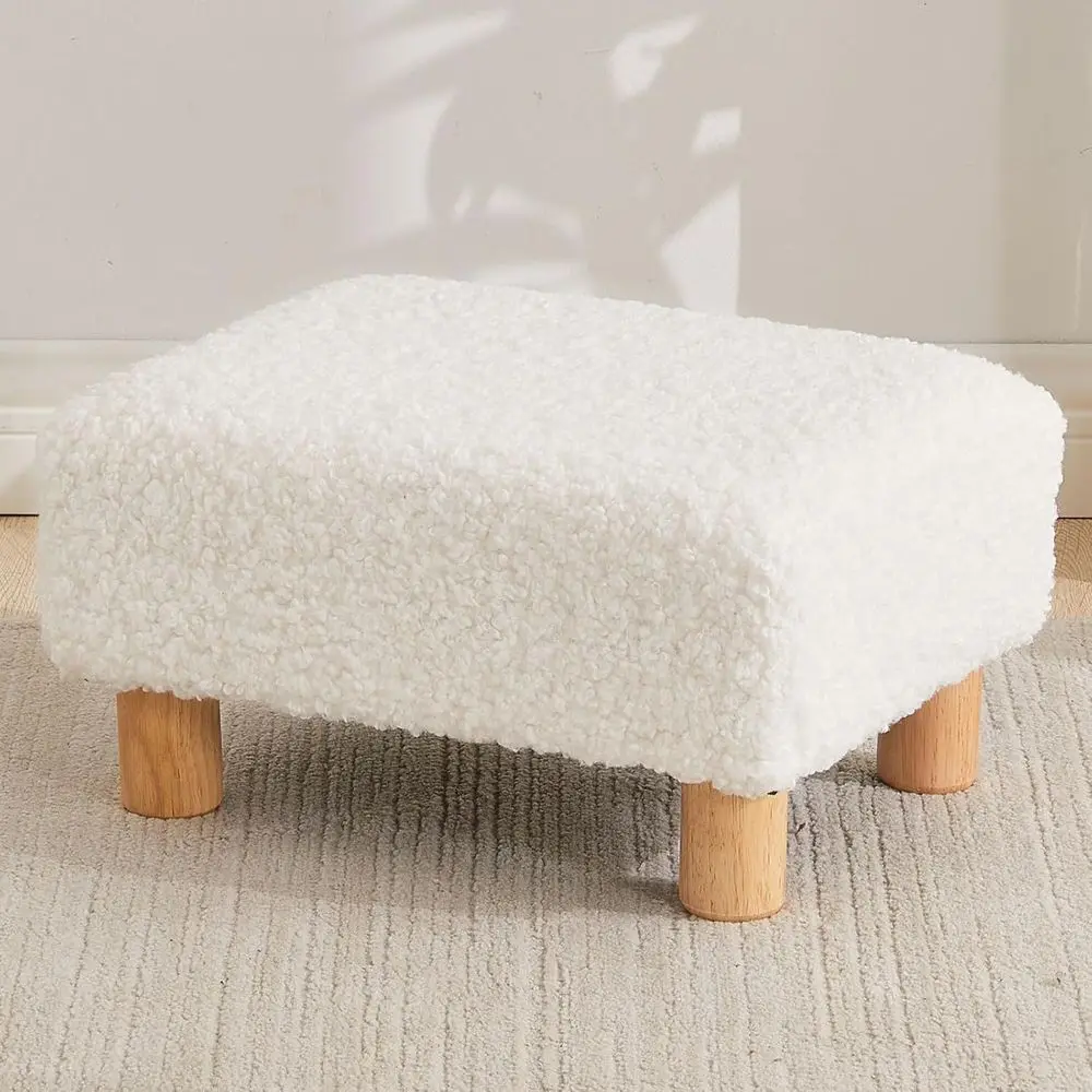 

Small oot Stool Ottoman, Sherpa ootstool Ottoman oot Rest or Couch, Recootstools and Ottomans Small or Living Room, Entryway and