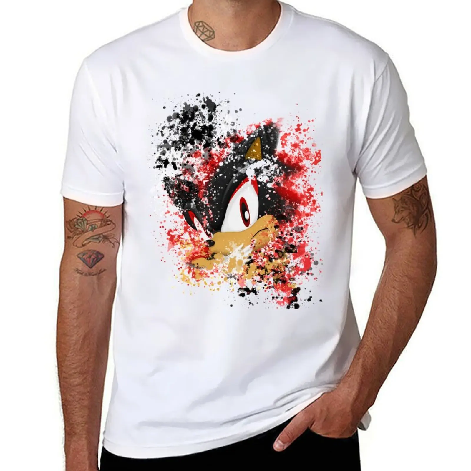 

Shadow Stare Back V2.0 T-Shirt t shirt man casual t shirts for man cotton T-Shirt