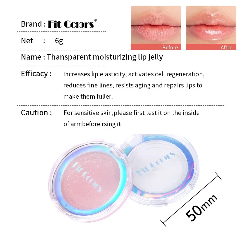 New 3 Color Lip Oil Shine Shimmer Texture Moisturize Long-lasting Fashion Lip Gloss Crack Lip Repair Professional Cosmetics 6ml