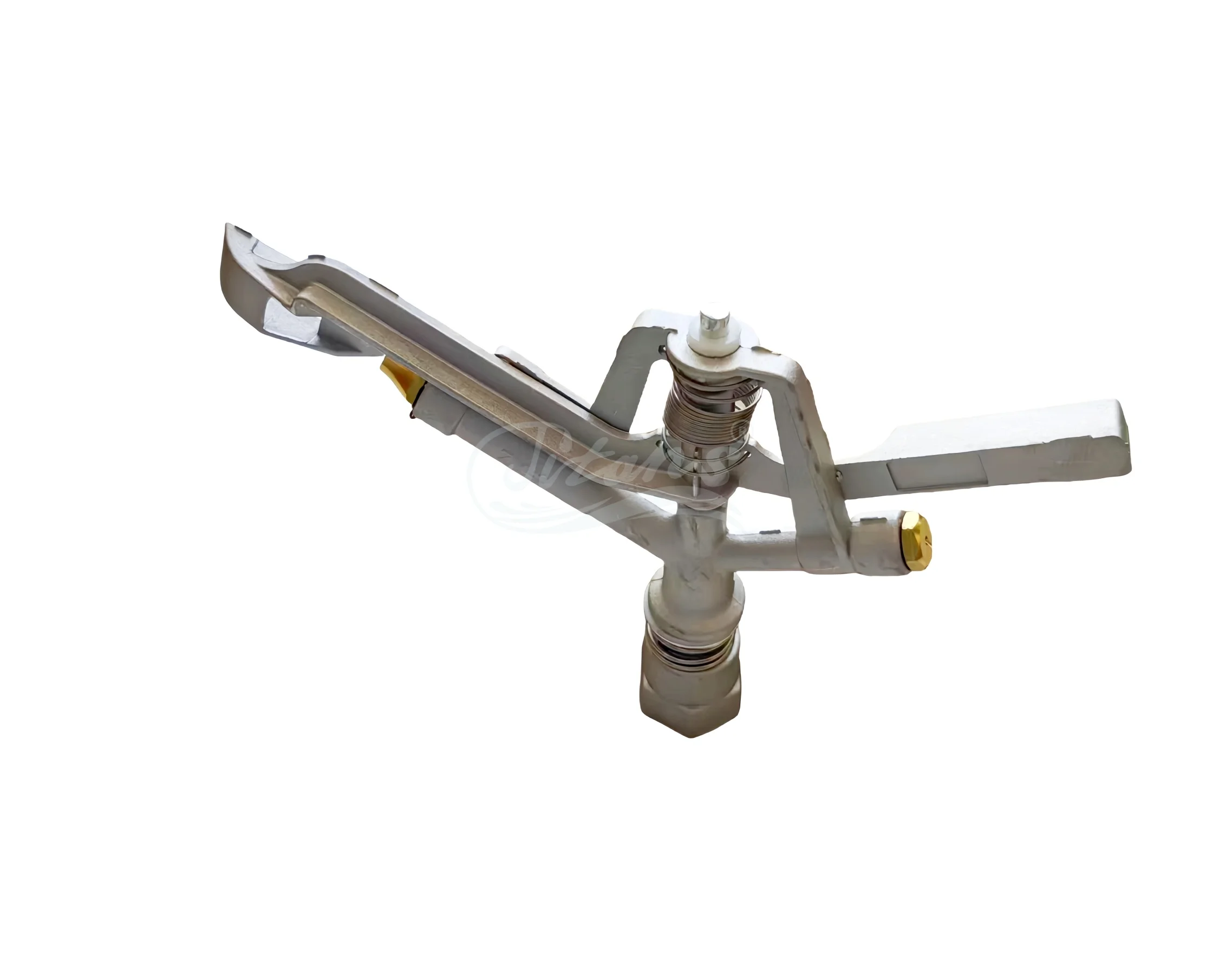 1 Inch Metal Rocker Arm Sprinkler Nozzle Alloy Automatic Rotating Spray Head For Farmland Agricultural Irrigation System