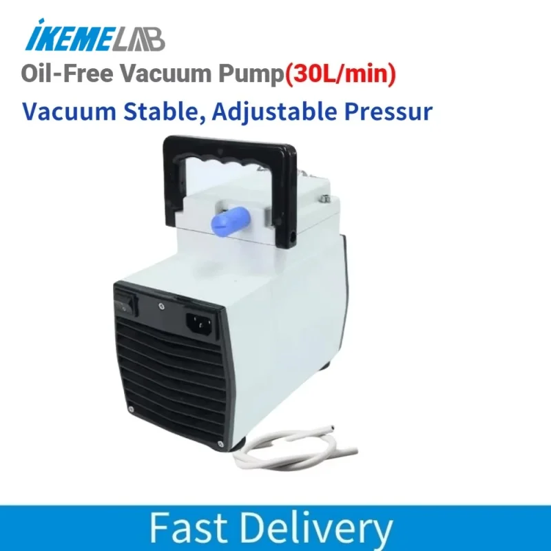 IKEME 30L/min utilisation en laboratoire pompe à membrane sans huile 220V pompe à vide à pression de laboratoire Instrument LH-85