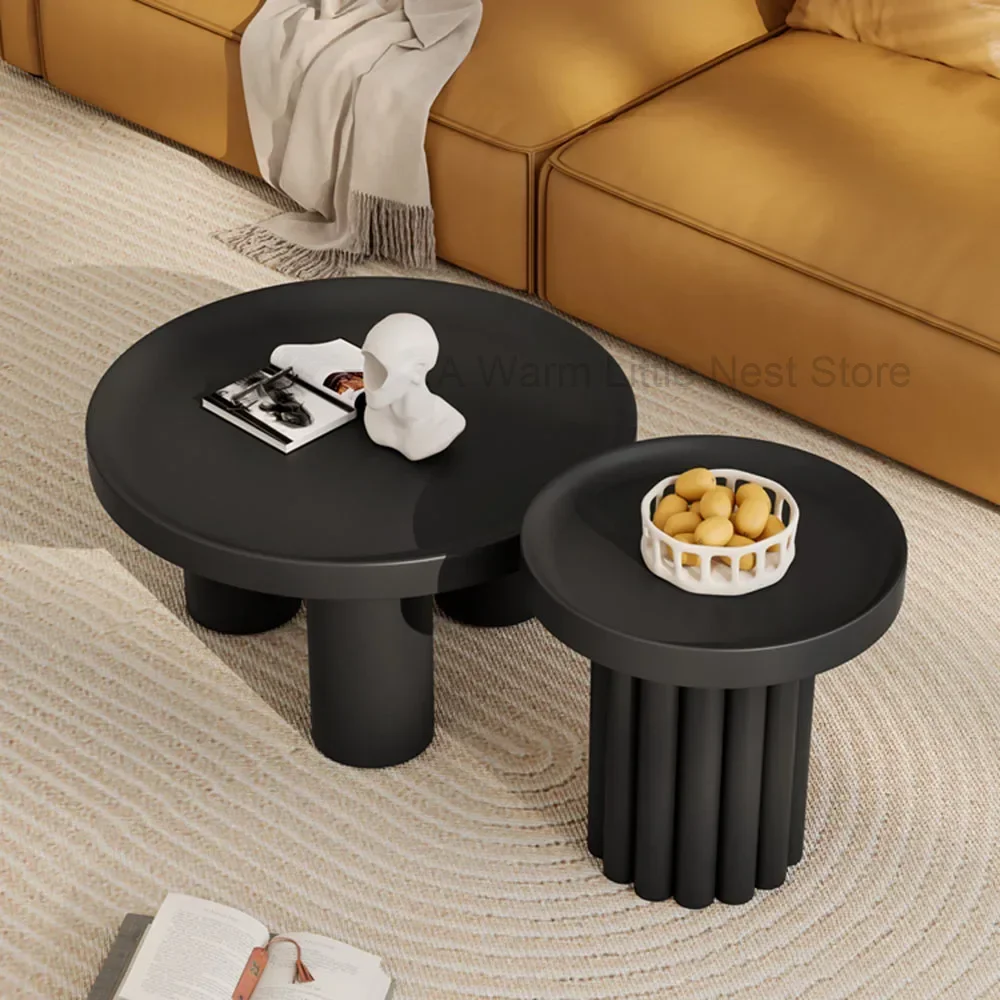 Modern Nordic Coffee Tables Kawaii Bedroom Black Korea Coffee Tables Free Shipping Corner Table De Chevet Bedroom Furniture