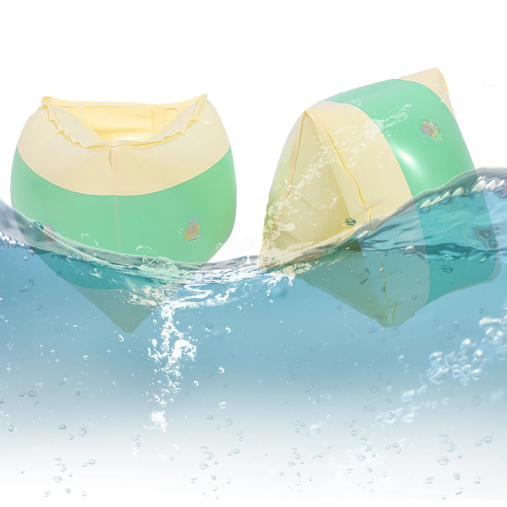 Anillo de brazo de natación, flotador inflable para piscina, flotadores de brazo de PVC, equipo de juego de agua, anillos de agua para niños y niñas
