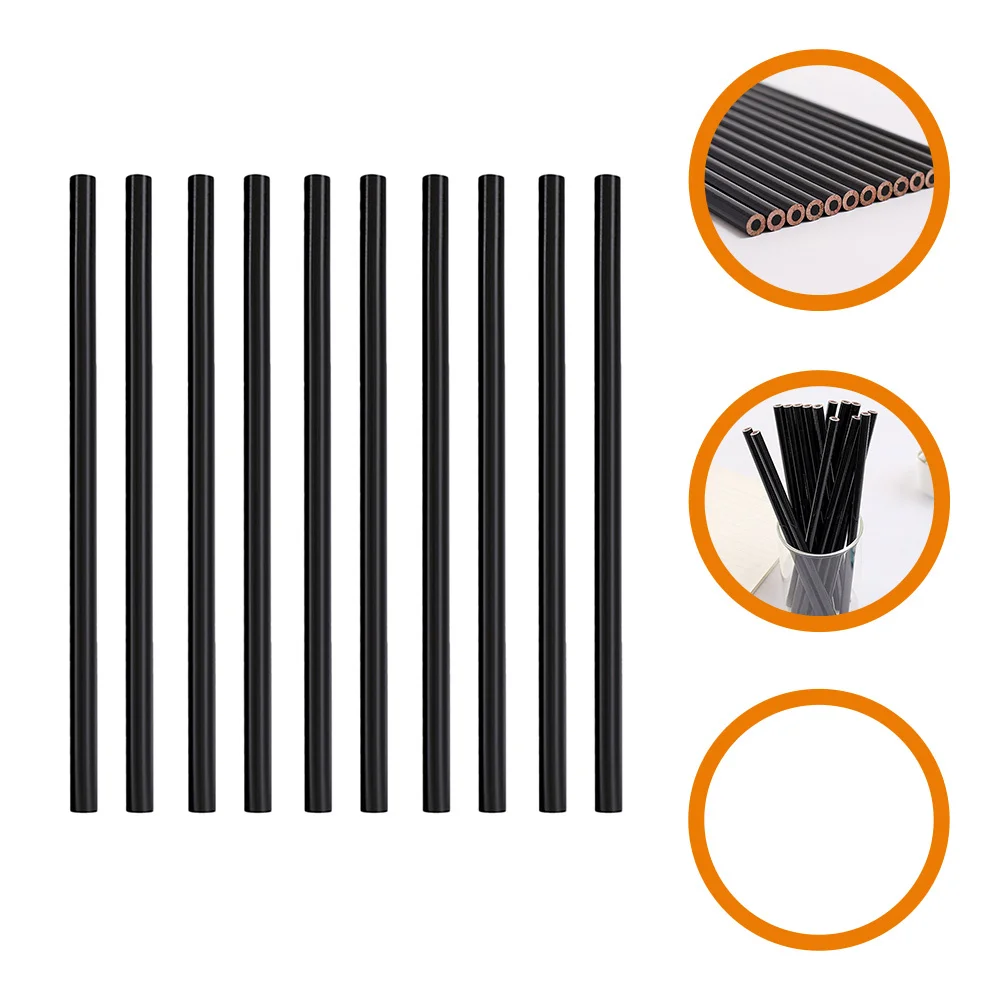 

10pcs Drawing Pencil For Glass Ceramic Smooth Writing Replaceable Art Supplies Mark Pen Multipurpose Craft Tool