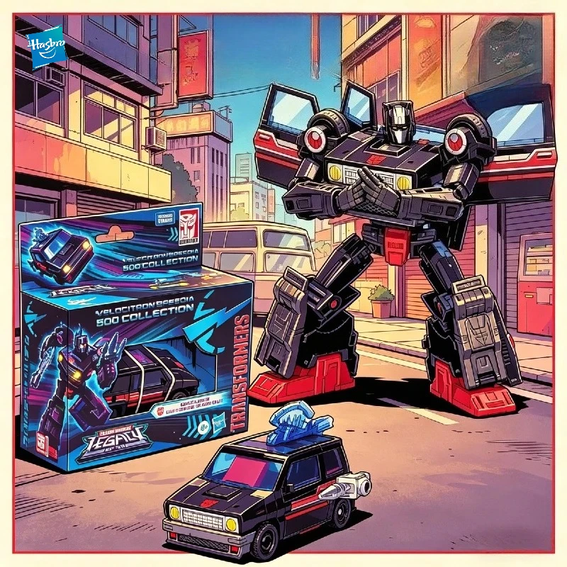 

【IN STOCK】 Hasbro Transformable Toys Legacy Velocitron Speedia 500 Diaclone Universe Burn Out Exclusive Collectible Figure