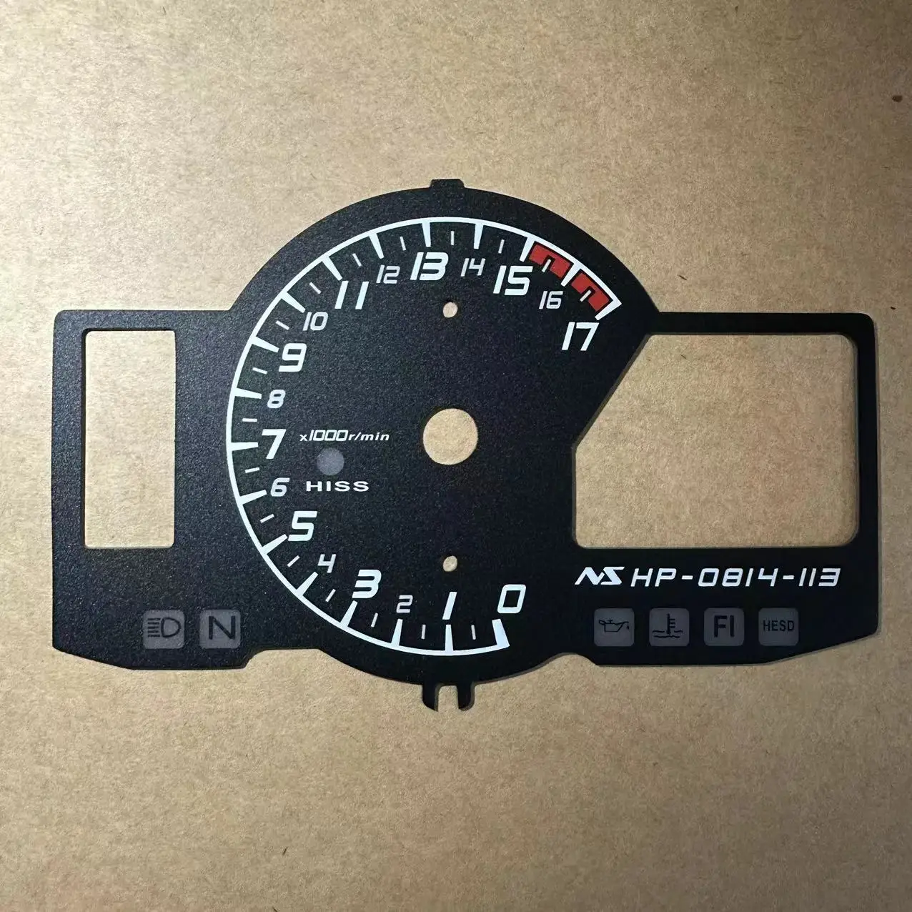 Internal Sticker Disc For Honda CBR 600 RR F5 2012-2018 Speedometer Tachometer Instrument Tachometer Paper Faces