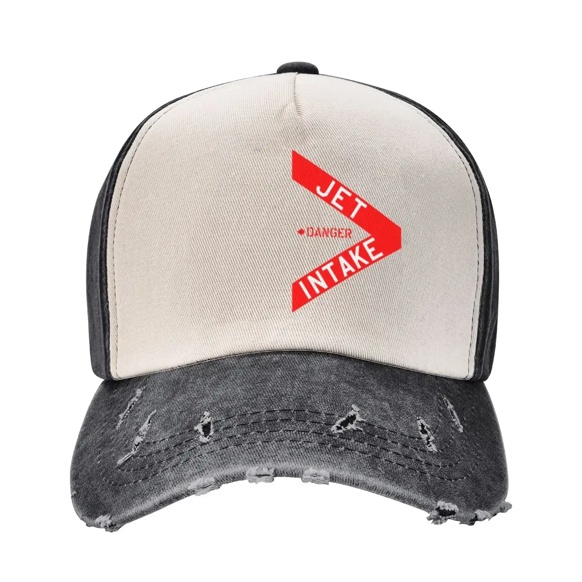 

DANGER Jet Intake, Jet Fighter warning sign (Side B) Left Side Baseball Cap Hat men Winter hat Anime Golf Men Women's