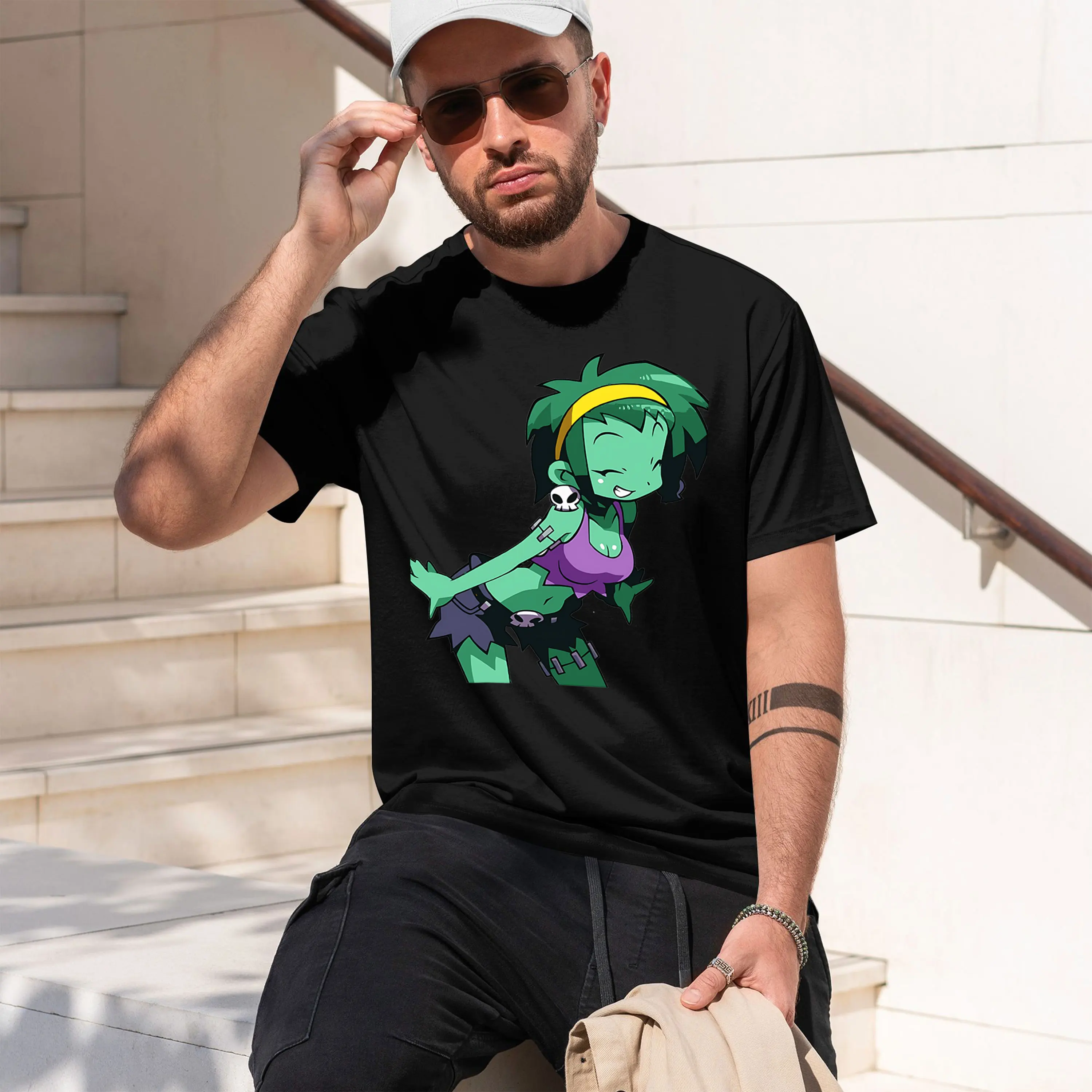 Rottytops Shantae Half Hero 2026 Nuevo modelo Camiseta de manga corta con cuello redondo para hombre, informal clásica, en varios colores y tallas para Dail