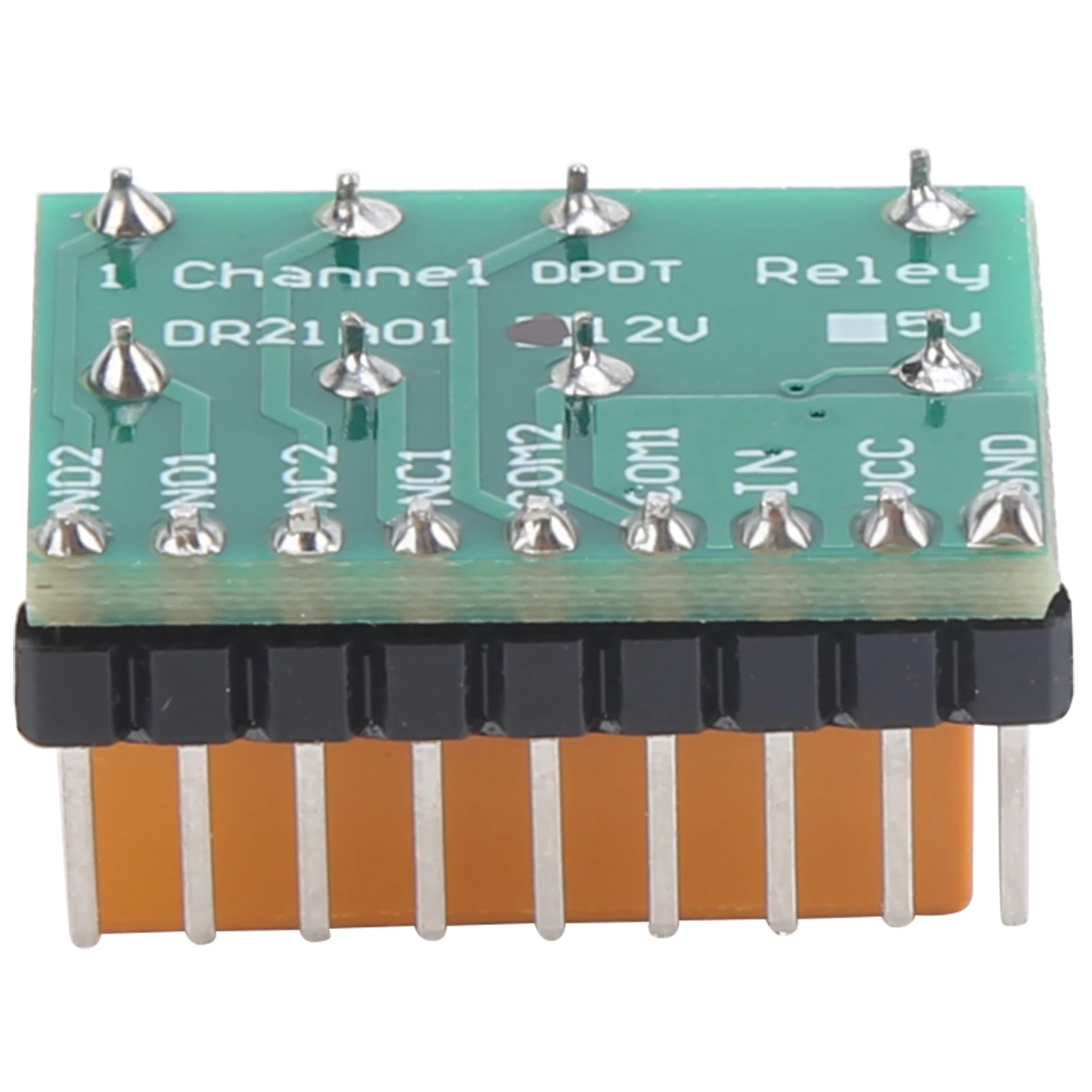 Automatically Adjust Relay Module DoublePole DoubleThrow Relay Module DPDT Ultra Small Adjust DR21A01 Relay Module