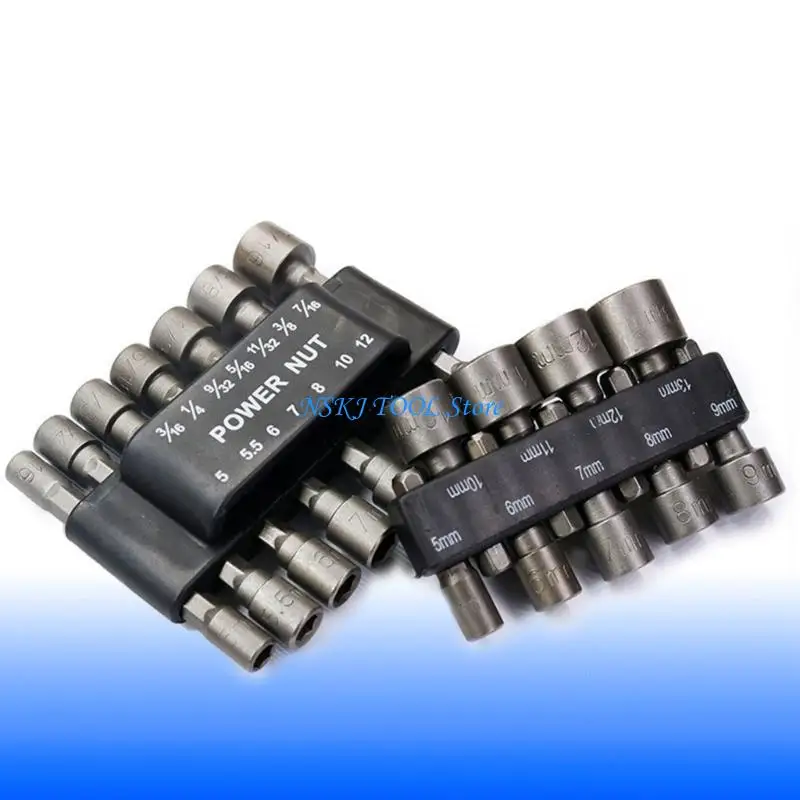 

L8RC Essential Hand Tool Hexagonal Wrench Socket Extension Rod Pneumatic Screwdriver