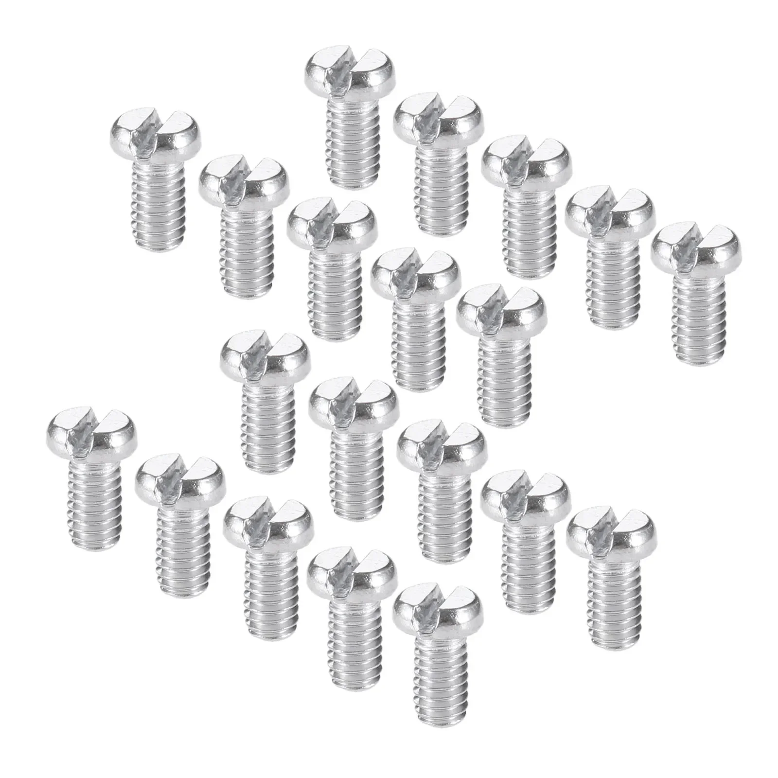 Tornillo de dientes para máquina coser plana, piezas para máquina coser Industrial 8x3mm, 20 unidades