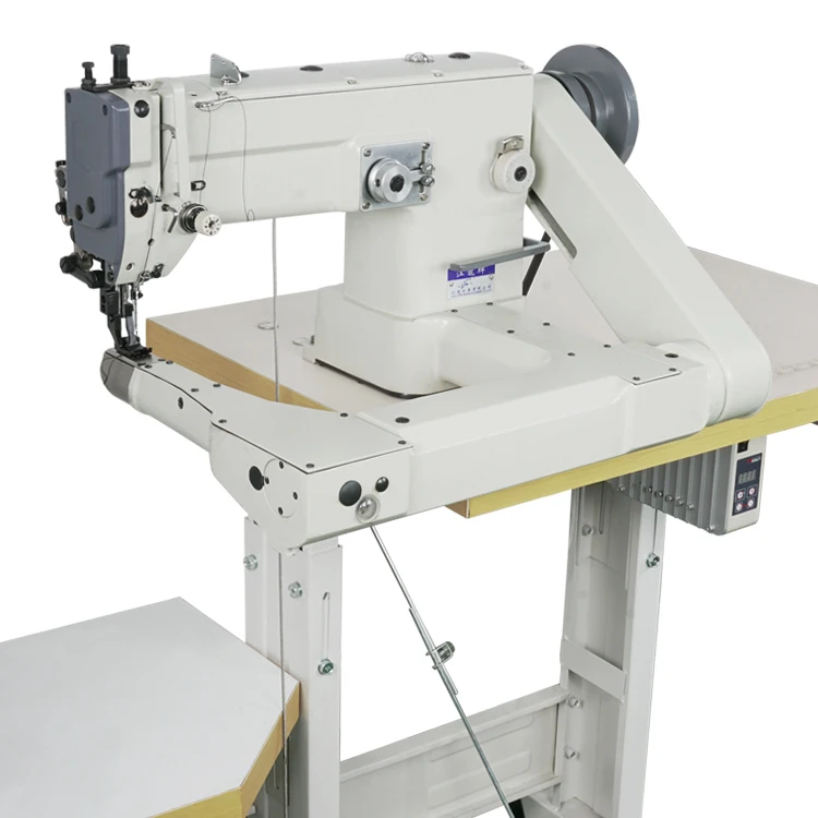 2027 Single Needle Feed Off the Arm Walking Foot Zig Zag Sewing Machine for Bag&Gloves (Two Points)