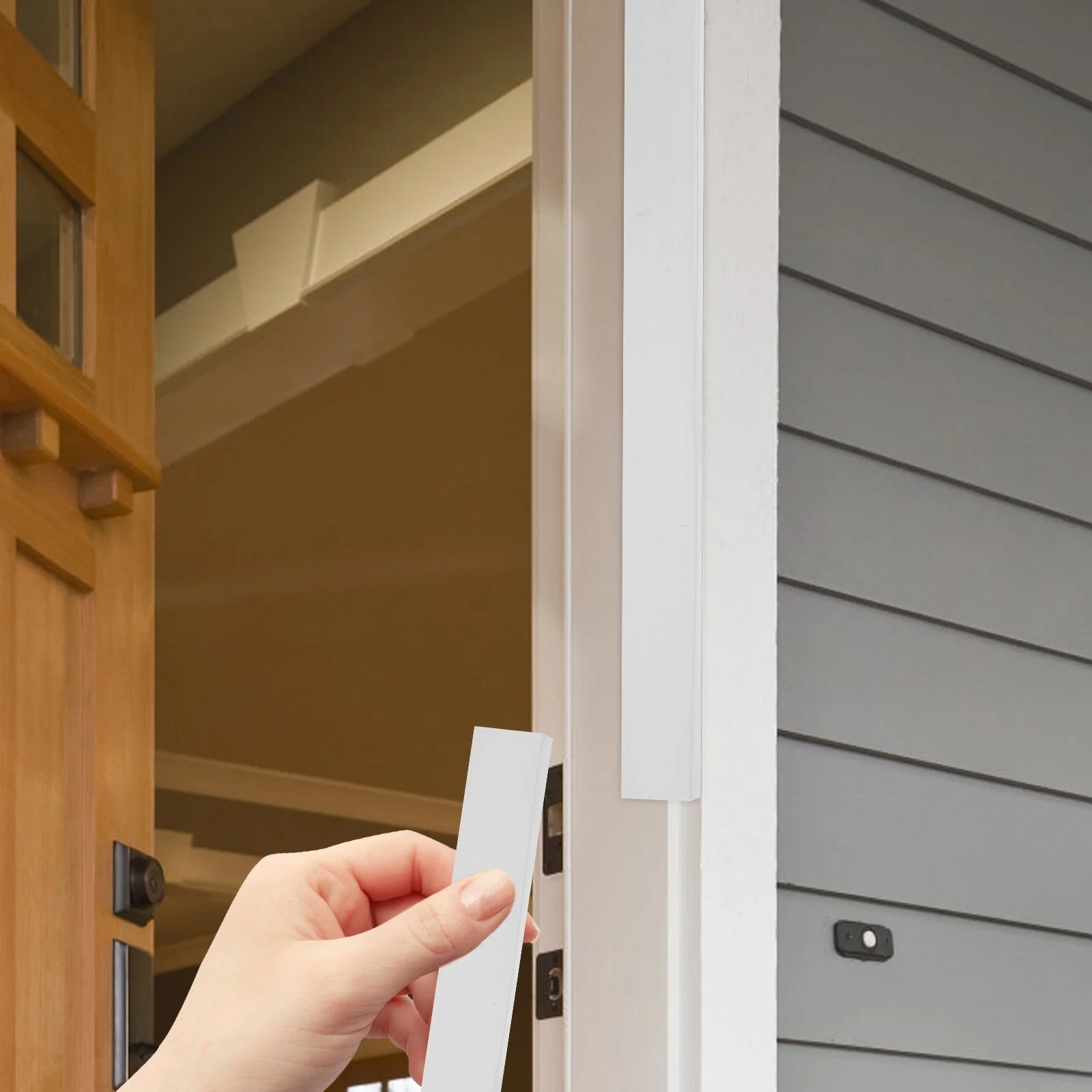 شريط عزل من السيليكون، شريط فجوة رغوي مقاوم للحرارة العالية لمكيف الهواء ونافذة الباب والعزل المقاوم للطقس #4