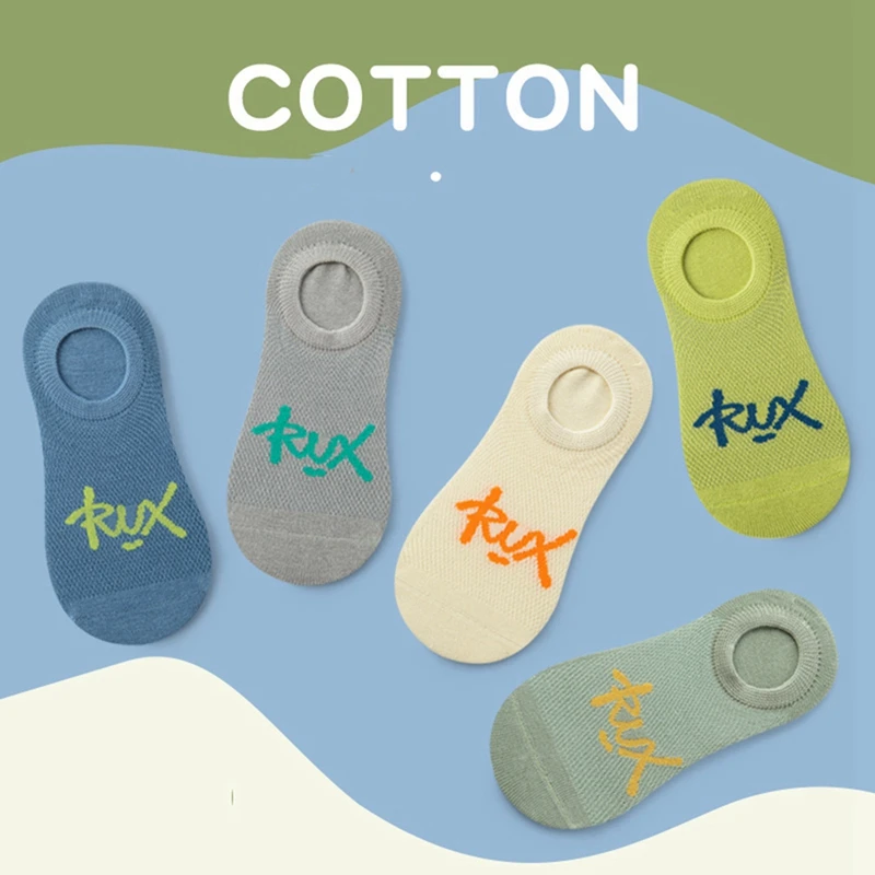 

5 пар/партия, Детские хлопковые носки, на возраст от 3 до 12 лет