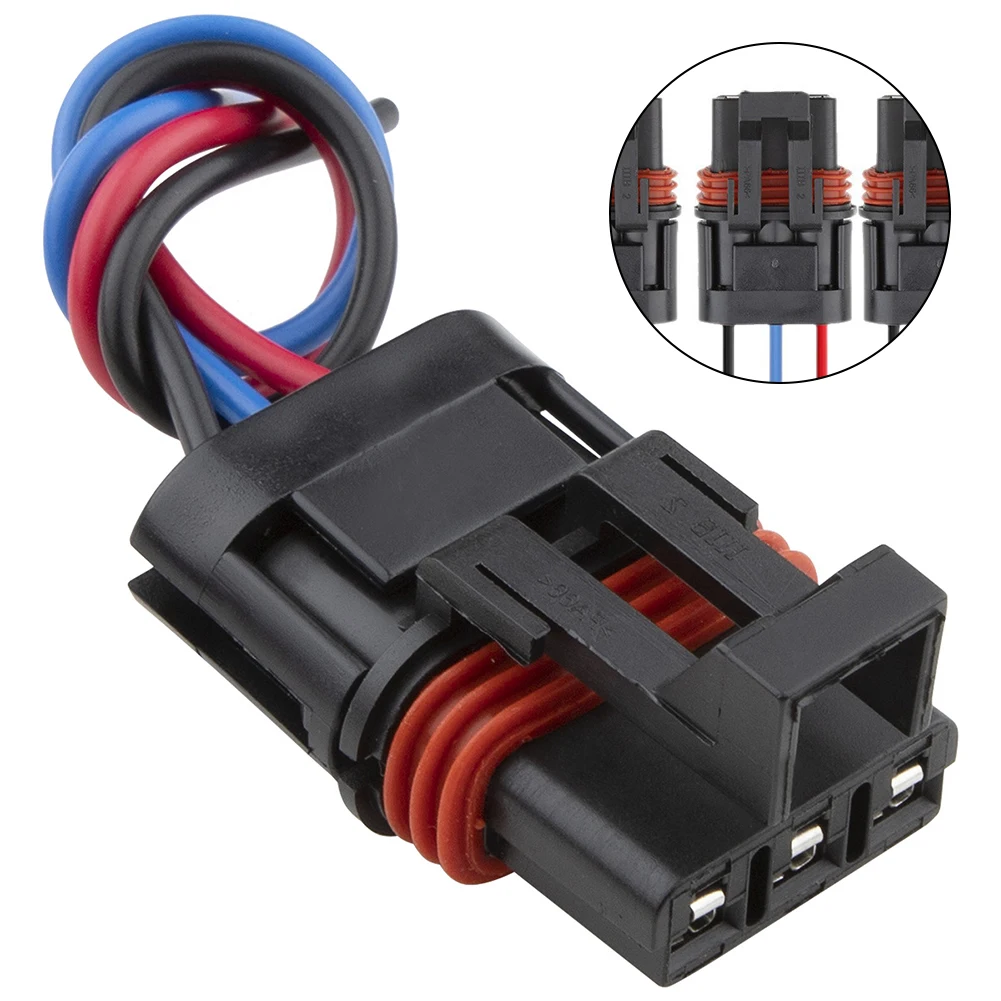 6 Pulse Power Pigtail Connector with Integrated Seat Belt Bypass Compatible with For Polaris 2018 2019 2020 2021